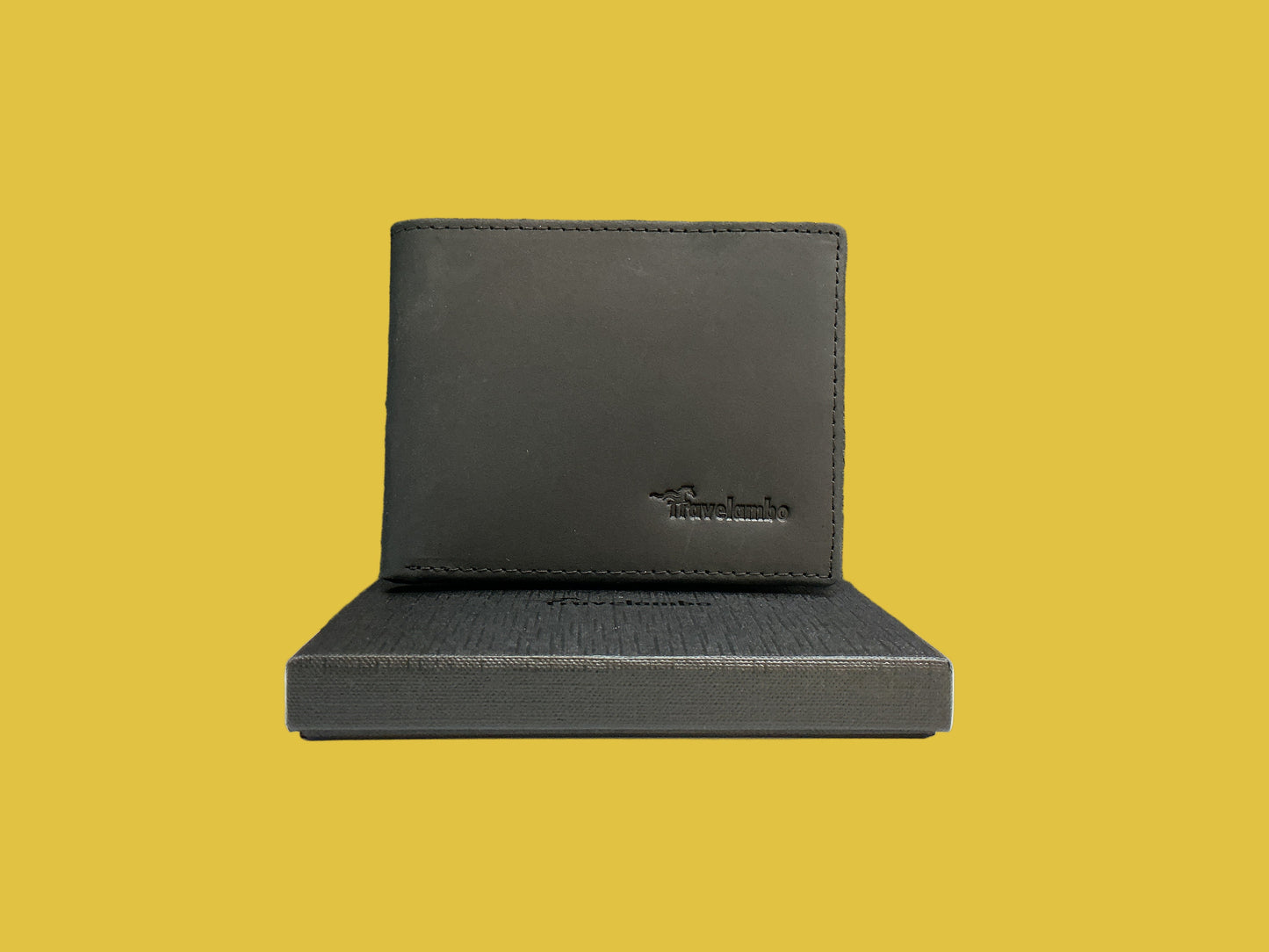 TRAVELAMBO WALLET BLACK . 2765