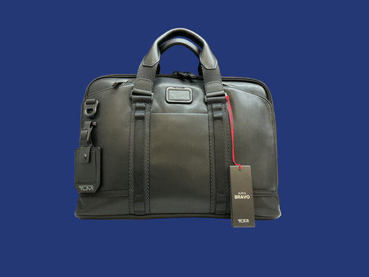 TUMI ALPHA BRAVO ACADEMY BRIEF BLACK . 0932790DL