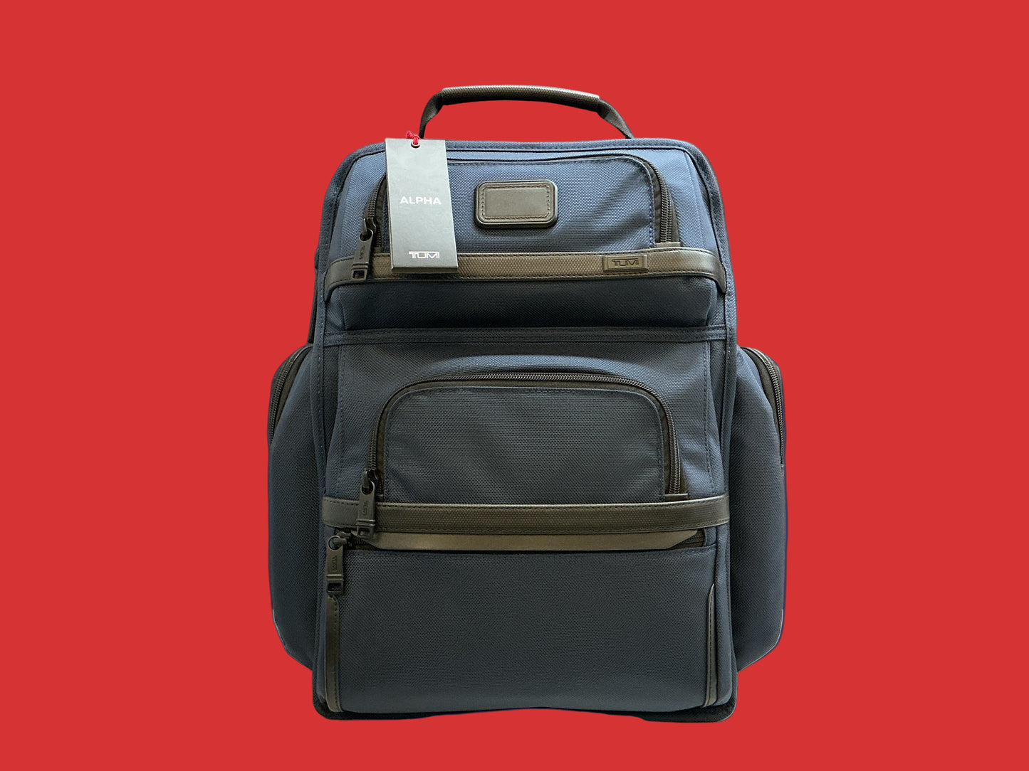 TUMI ALPHA BRIEF PACK B/P NAVY . 02603580NVY3