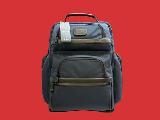 TUMI ALPHA BRIEF PACK B/P NAVY . 02603580NVY3
