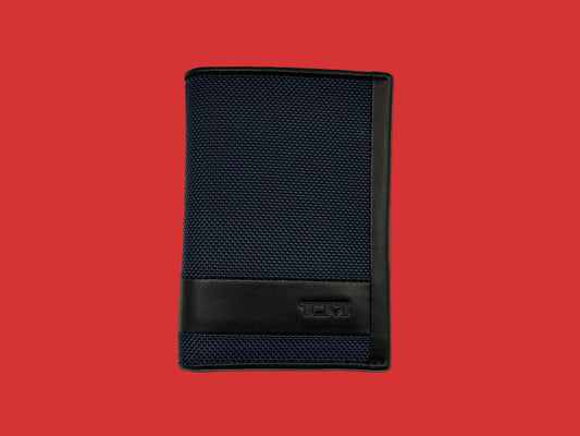 TUMI ALPHA SLG MULTI WINDOW CARD CASE BLUE . 01192274NVY2