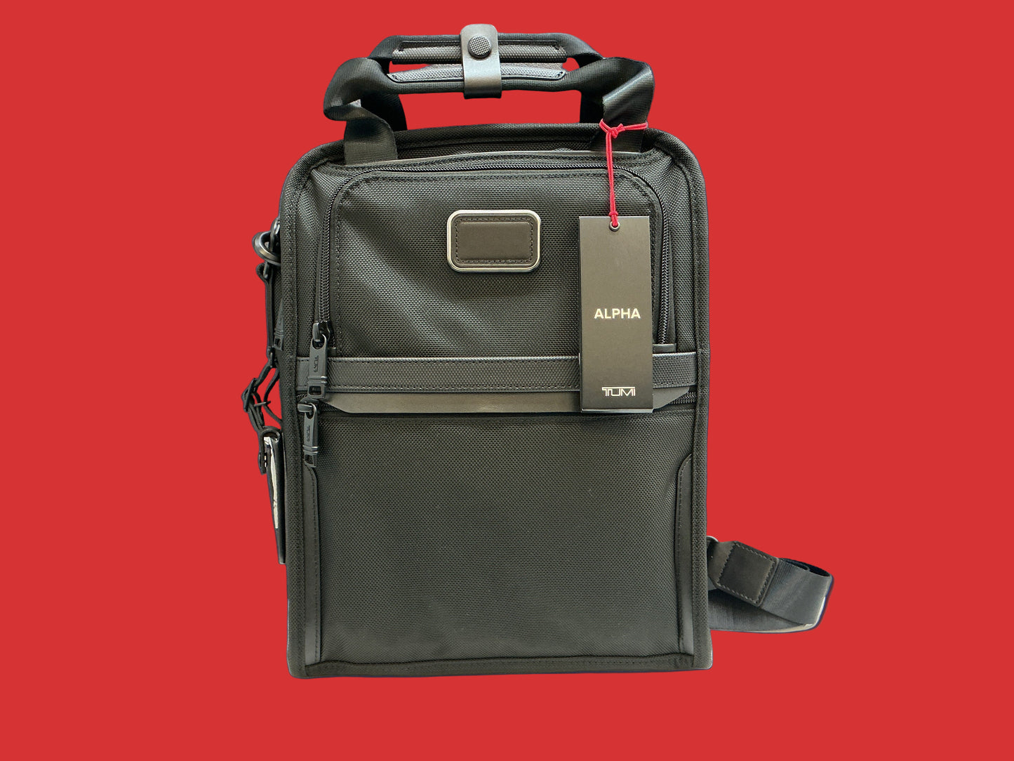 TUMI ALPHA MEDIUM TRAVEL TOTE BLACK . 02203117D3
