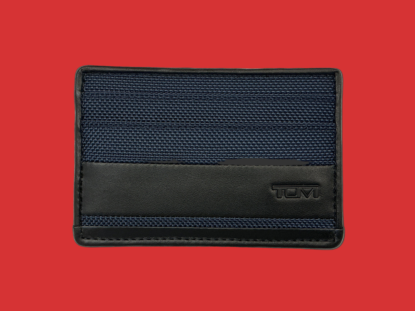 TUMI ALPHA SLG SLIM CARD CASE NAVY . 01192259NVY2